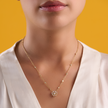 deBoulle Collection Bloom Necklace in Yellow Gold