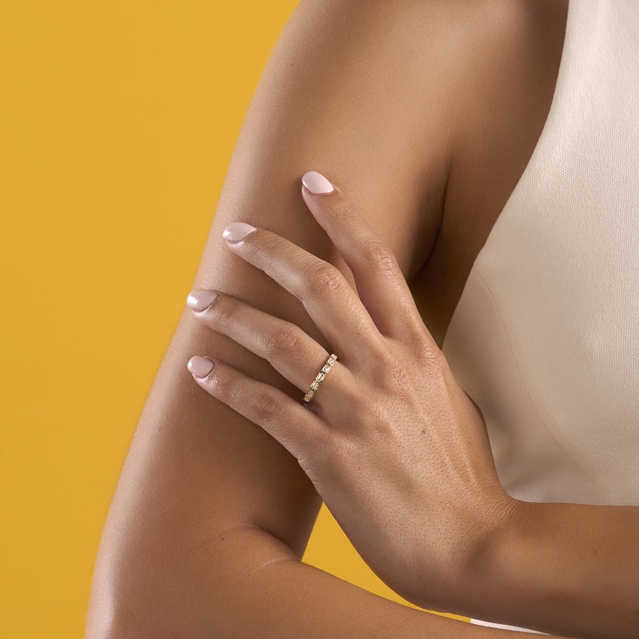 deBoulle Collection Baguette Diamond Band