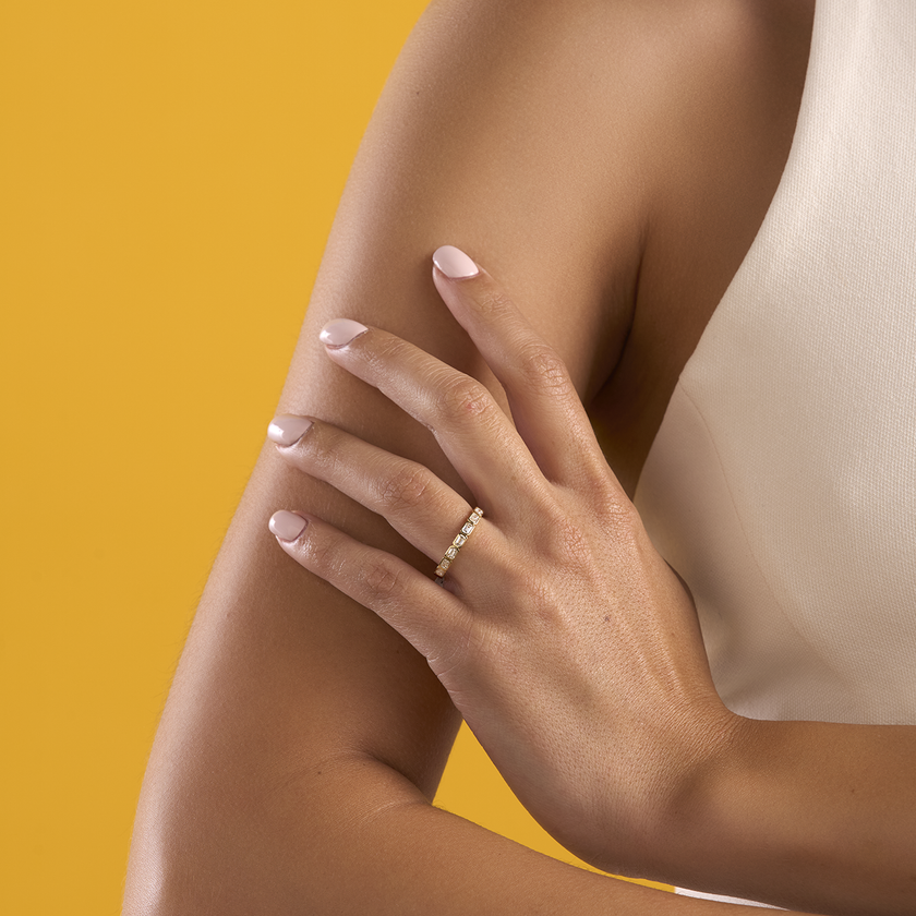 deBoulle Collection Baguette Diamond Band