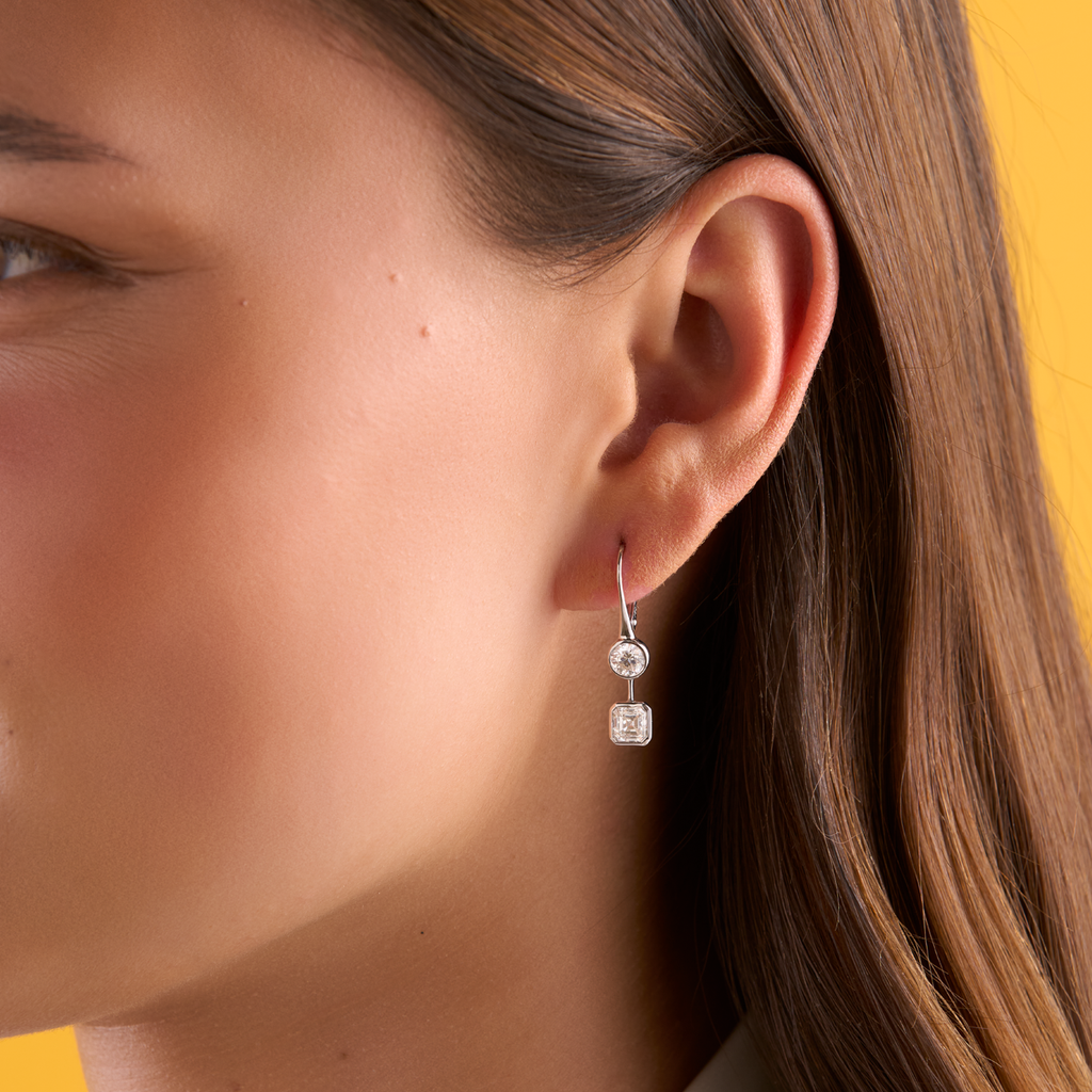 deBoulle Collection Diamond Dangle Drop Earrings