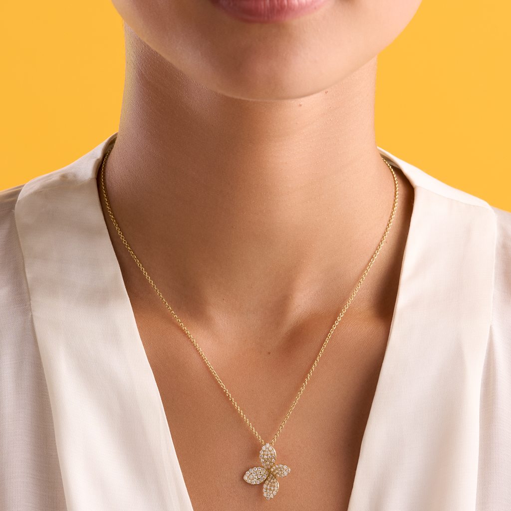 deBoulle Collection He Loves Me Pendant in Yellow Gold