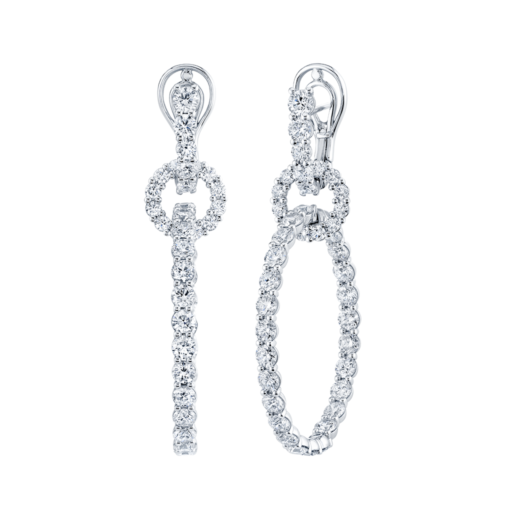 deBoulle High Jewelry Lumière Hoops