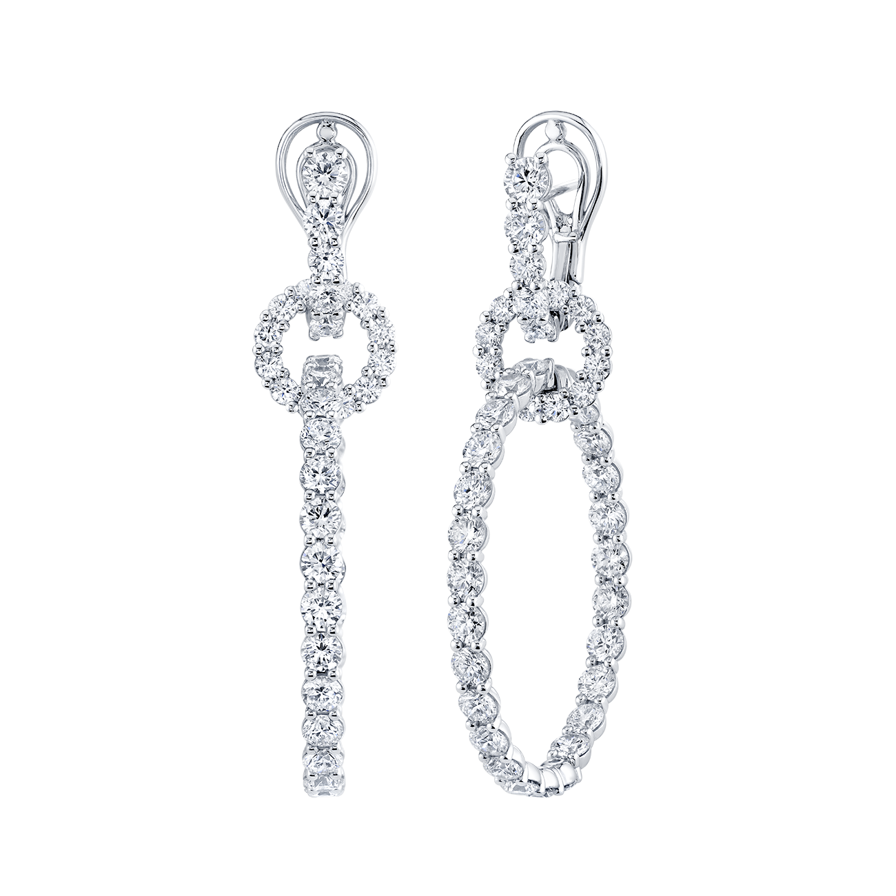 deBoulle High Jewelry Lumière Hoops
