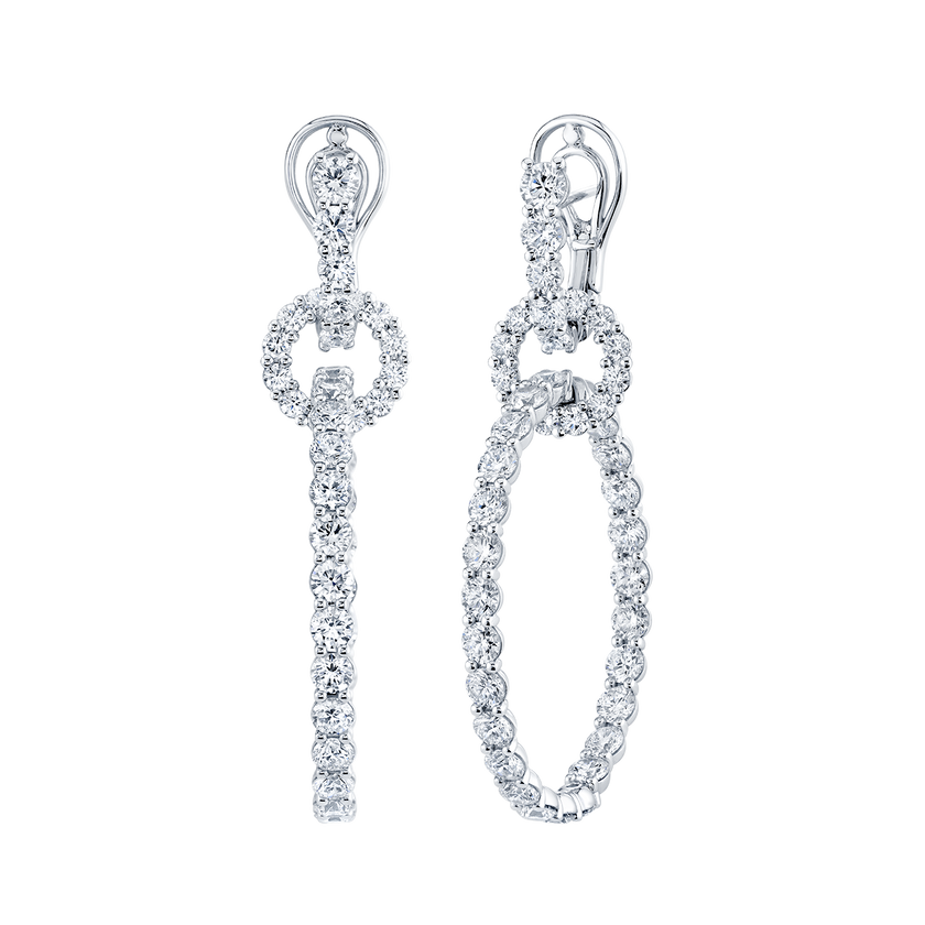 deBoulle High Jewelry Lumière Hoops