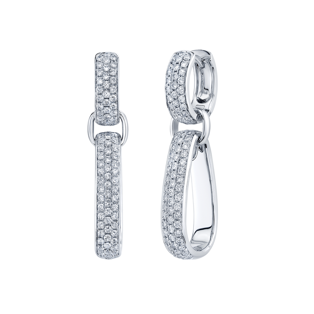 deBoulle Collection Diamond Link Earrings
