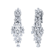 deBoulle Collection Mixed Cut Diamond Earrings