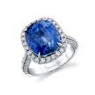 deBoulle High Jewelry Sapphire Fleur Ring