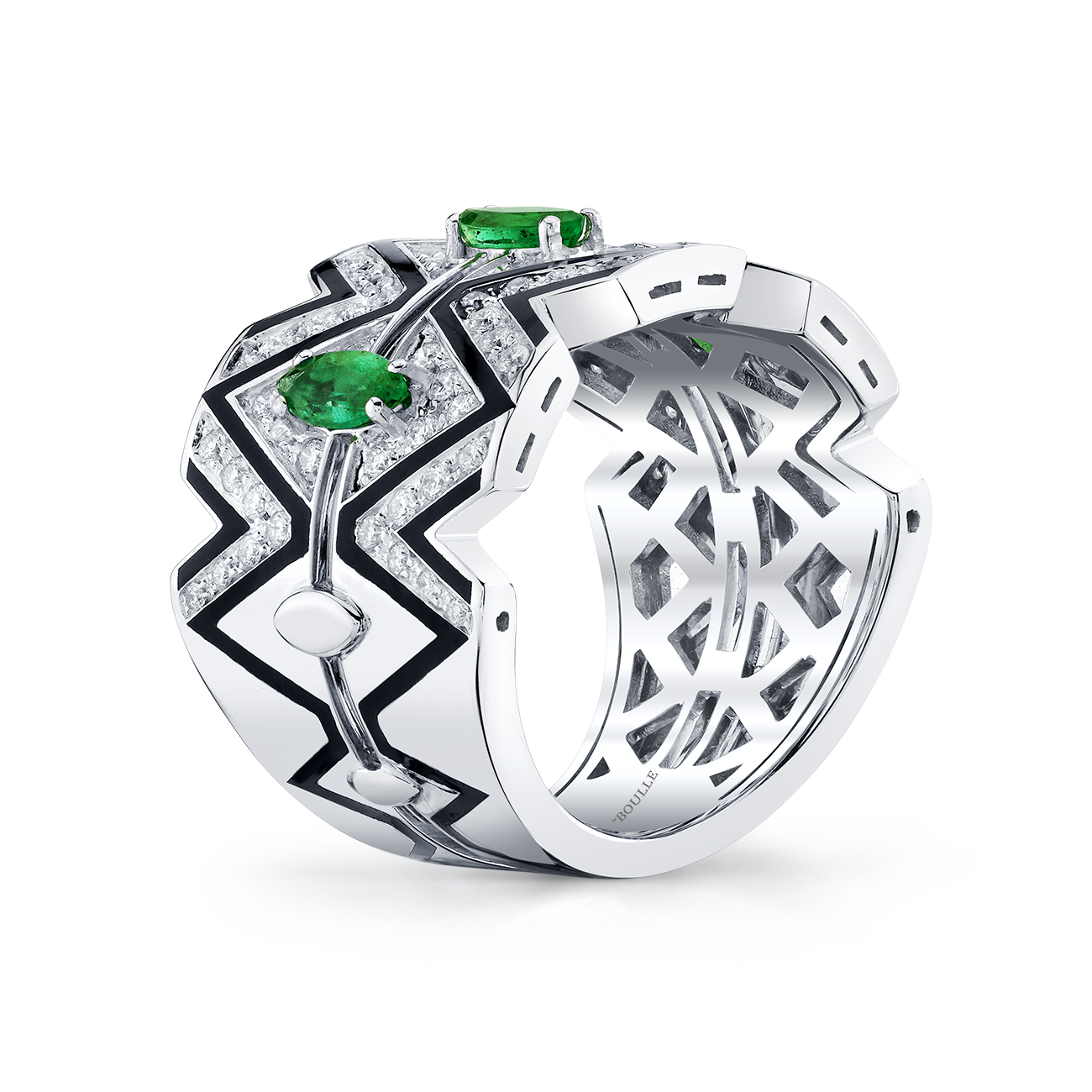 deBoulle Collection Chevron Ring