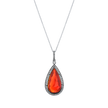 deBoulle Estate Collection Fire Opal Pendant