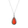 deBoulle Estate Collection Fire Opal Pendant