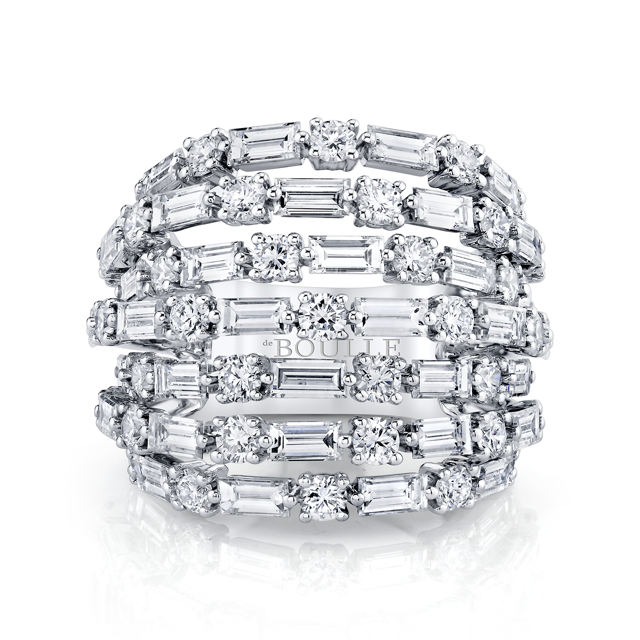 deBoulle Collection Seven Row Ring