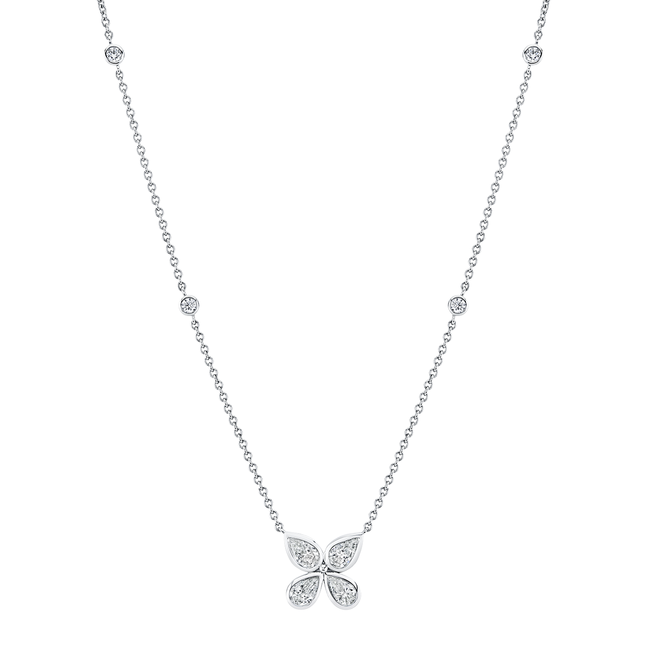 deBoulle Collection Diamond Pear Pendant