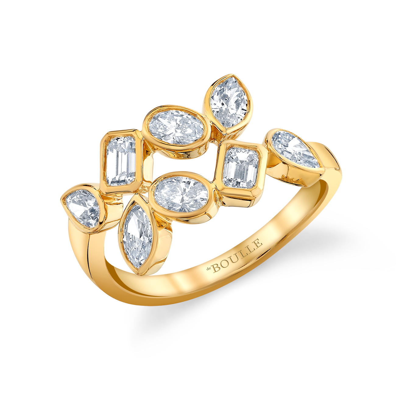 deBoulle Collection Mixed Cut Ring