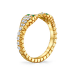 deBoulle Collection Two-Headed Snake Ring