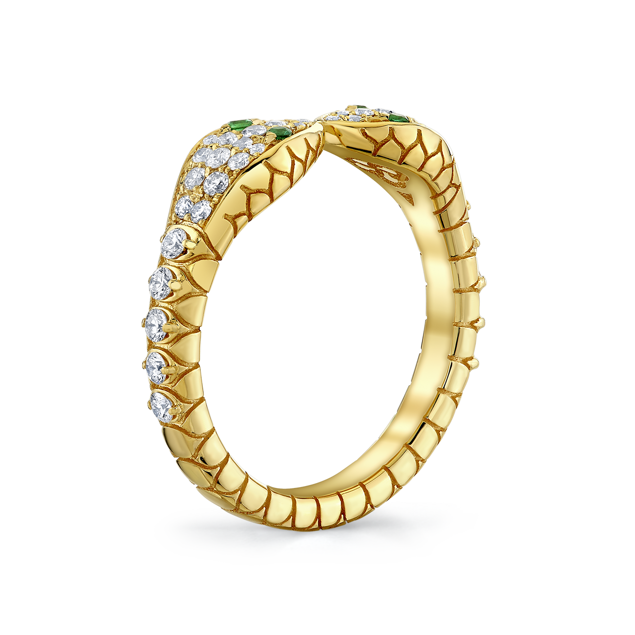deBoulle Collection Two-Headed Snake Ring