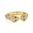 deBoulle Collection Two-Headed Snake Ring