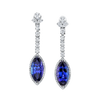 deBoulle High Jewelry Tanzanite Drop Earrings