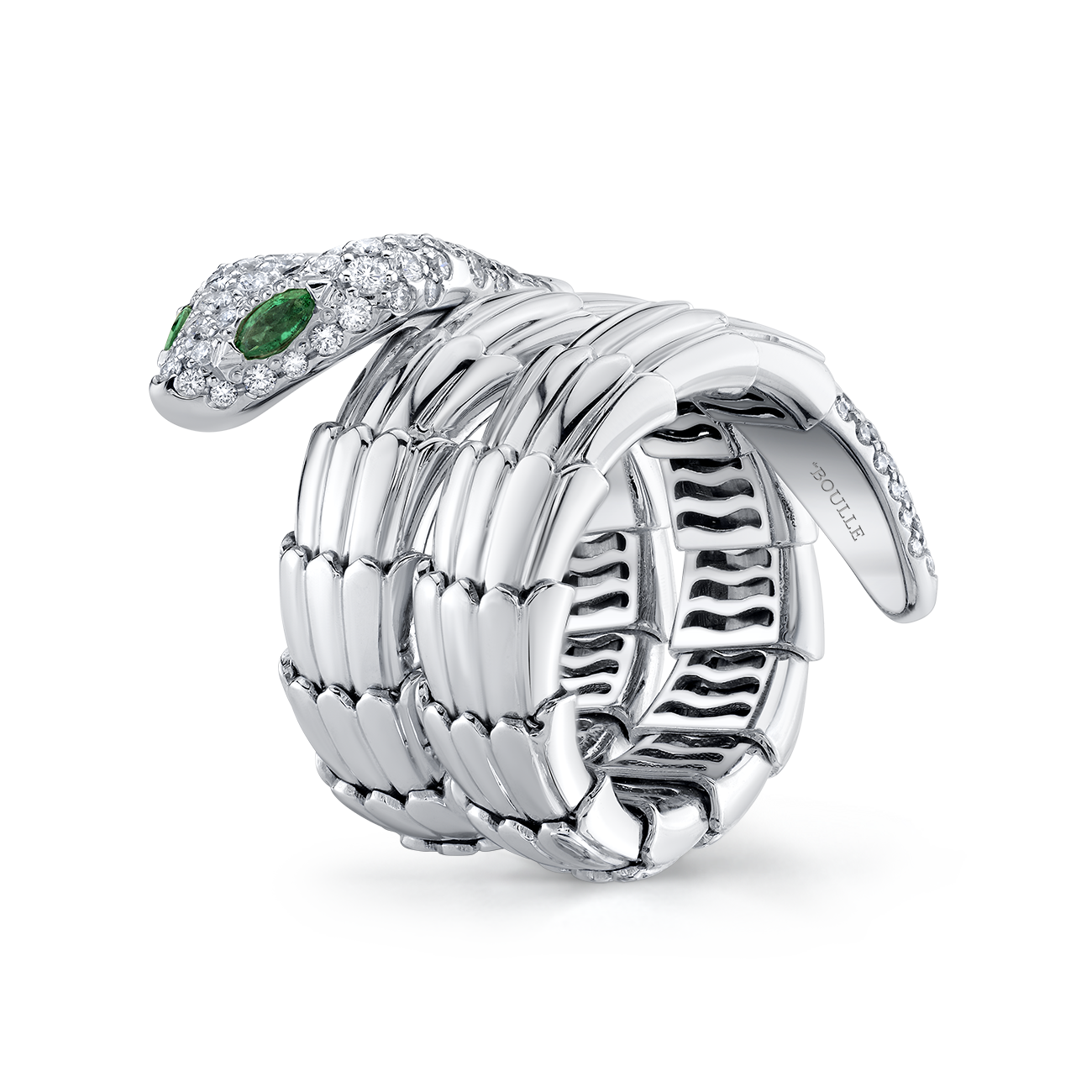 deBoulle Collection Coiled Snake RIng