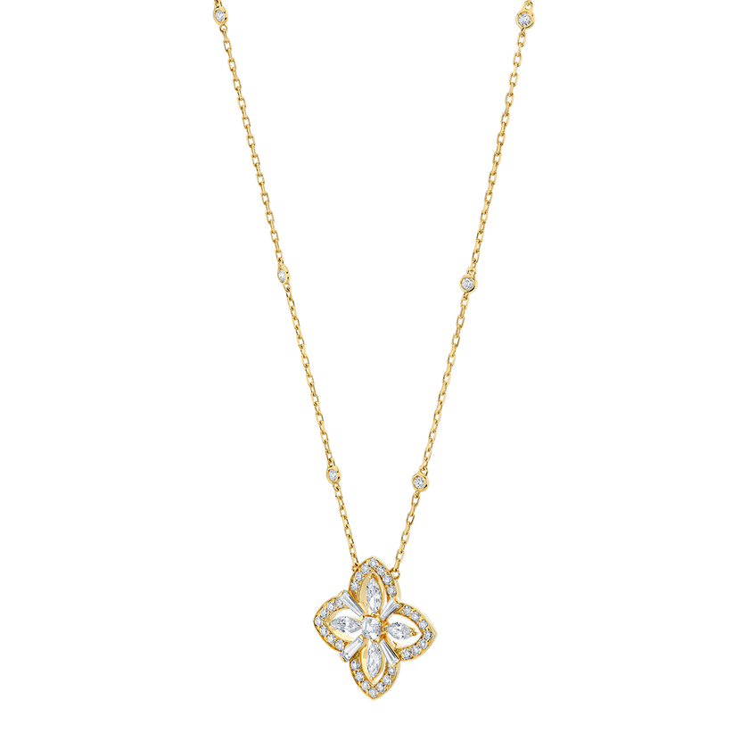 deBoulle Collection Four Petal Pendant