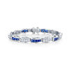 deBoulle Estate Collection Sapphire and Diamond Bracelet
