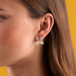 deBoulle Collection He Loves Me Large Earrings in Yellow Gold