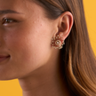 deBoulle Collection Sparkler Earrings in Yellow Gold