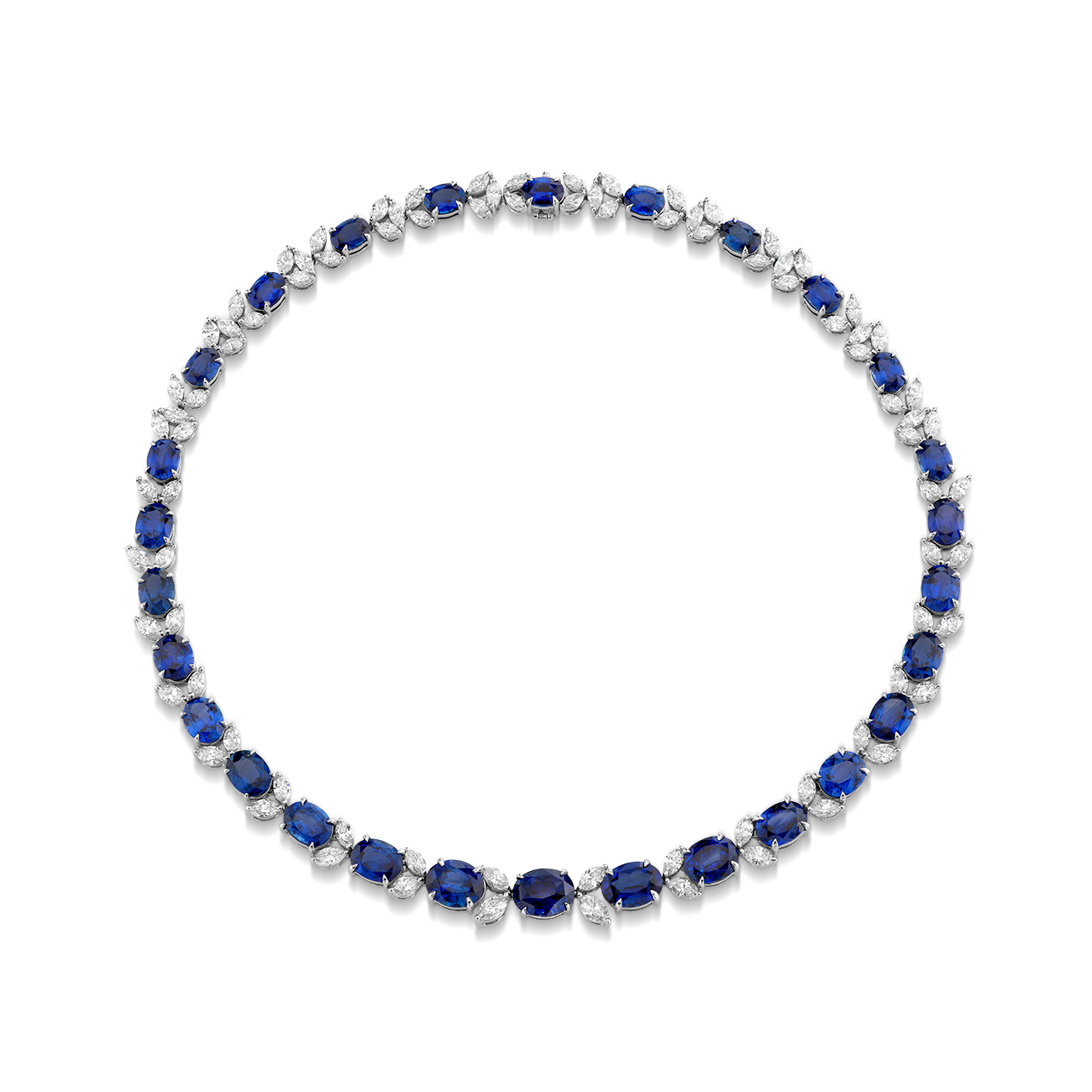 deBoulle High Jewelry Collection Sapphire and Diamond Choker