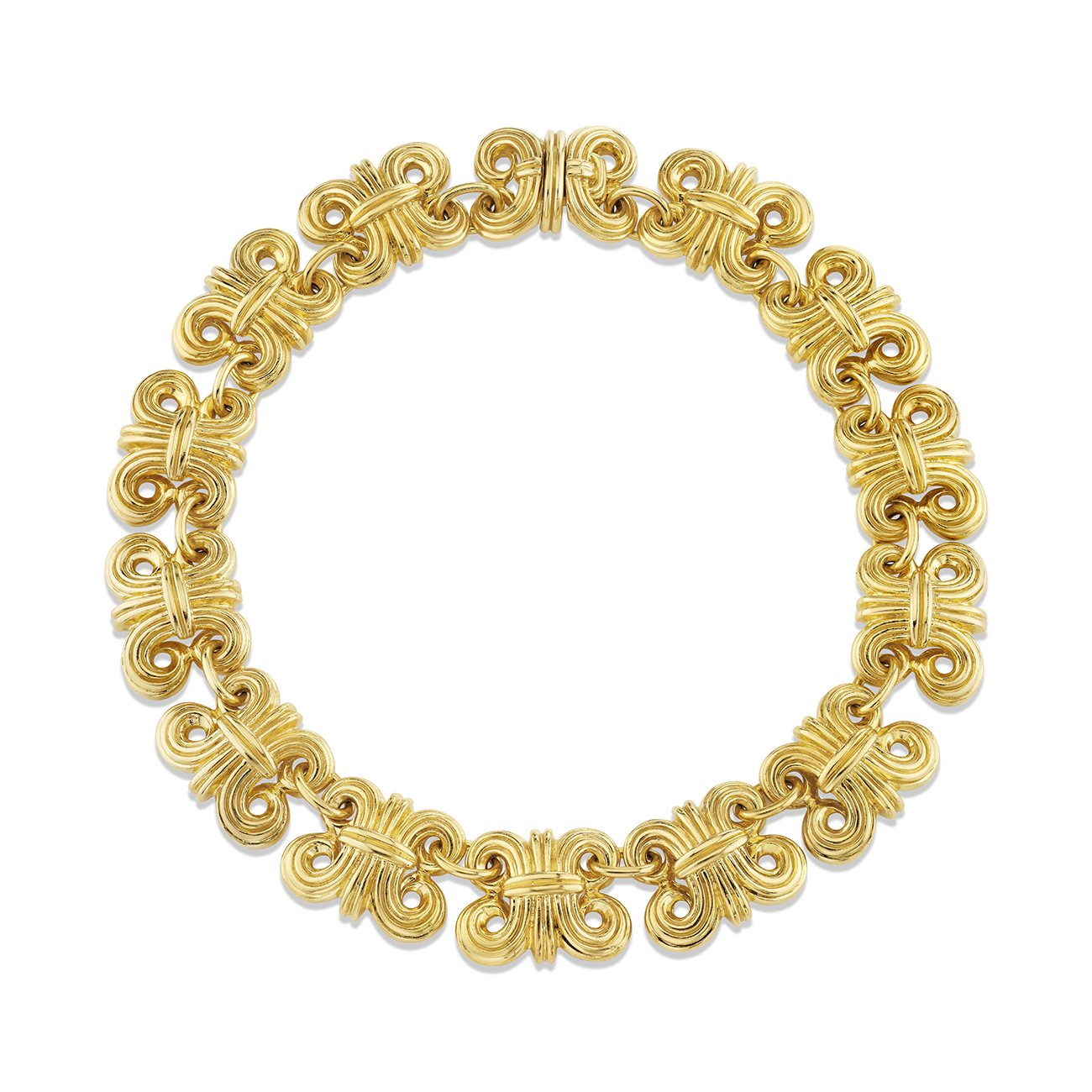 deBoulle Estate Collection Lagos Ram's Horn Necklace