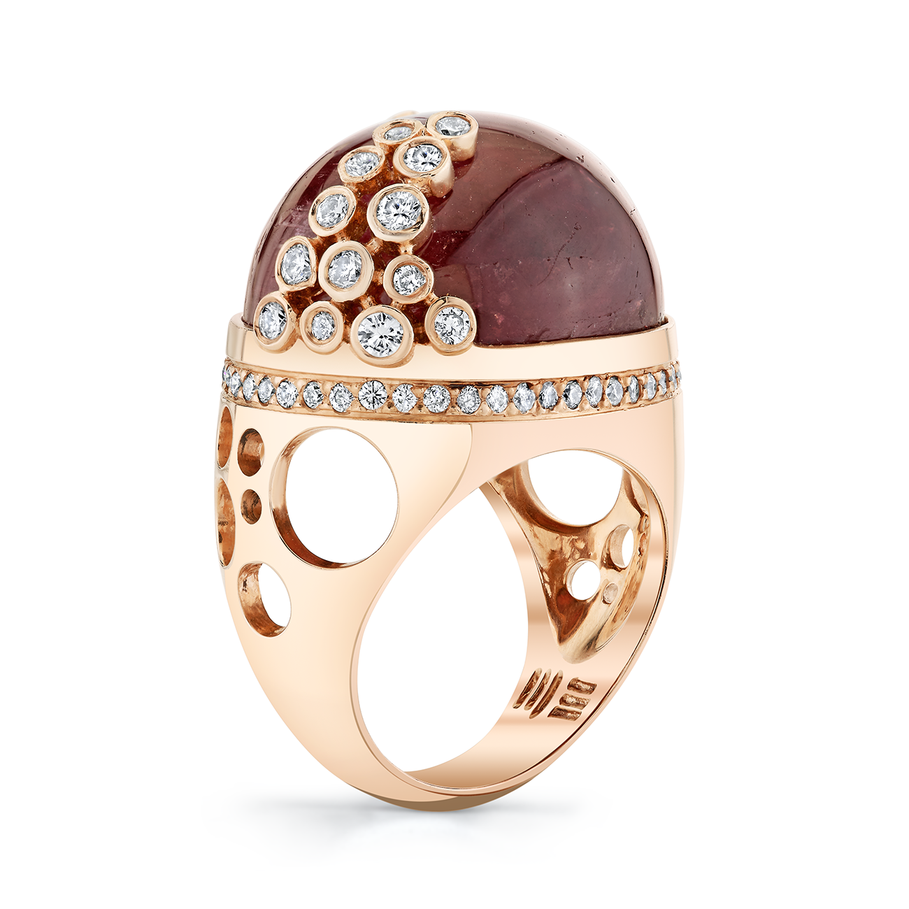 deBoulle Estate Collection Pink Tourmaline Ring