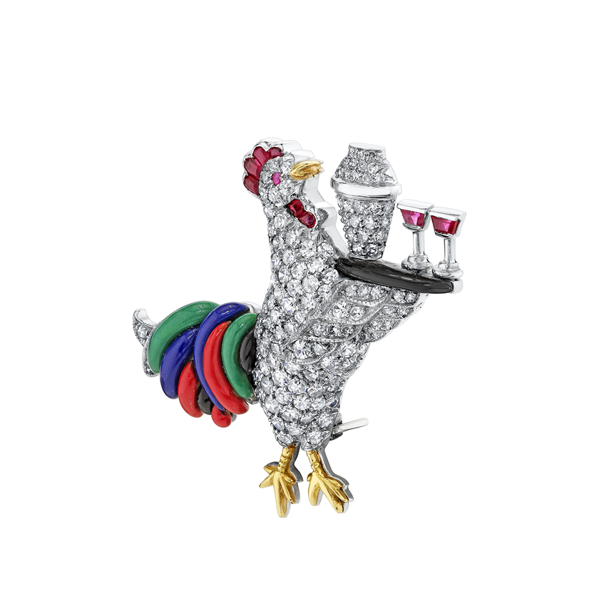 deBoulle Estate Collection Raymond Yard Pin