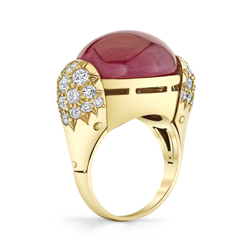 deBoulle Estate Collection Seaman Schepps Golf Ball Ring