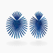 Giorgio B Small Palma Titanium Diamond Earrings