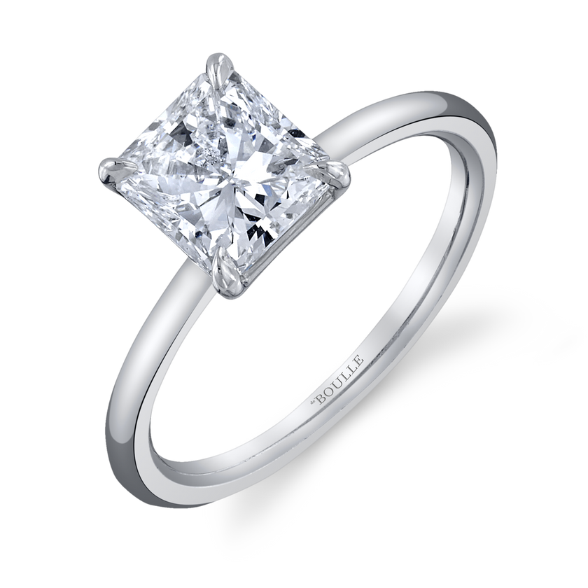 Solitaire Radiant-Cut Engagement Ring