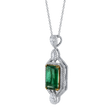 deBoulle High Jewelry Collection Art Deco Emerald Pendant