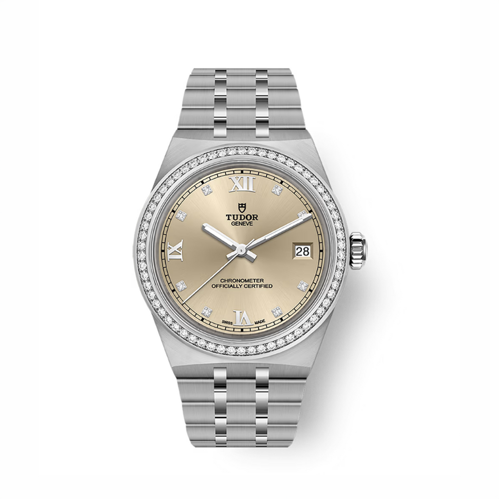 Tudor SS 36MM Ivory Royal Day-Date M2836C1S0-0001