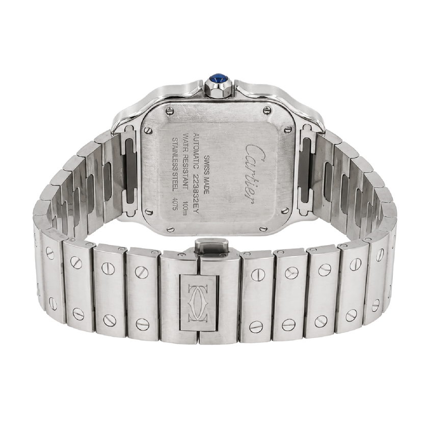 Cartier Santos de Cartier 41.9MM with Diamond Bezel