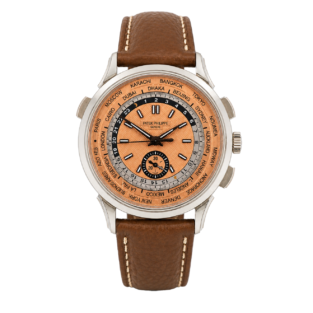 Pre-Owned Patek Philippe 5935A-001 Men's World Time