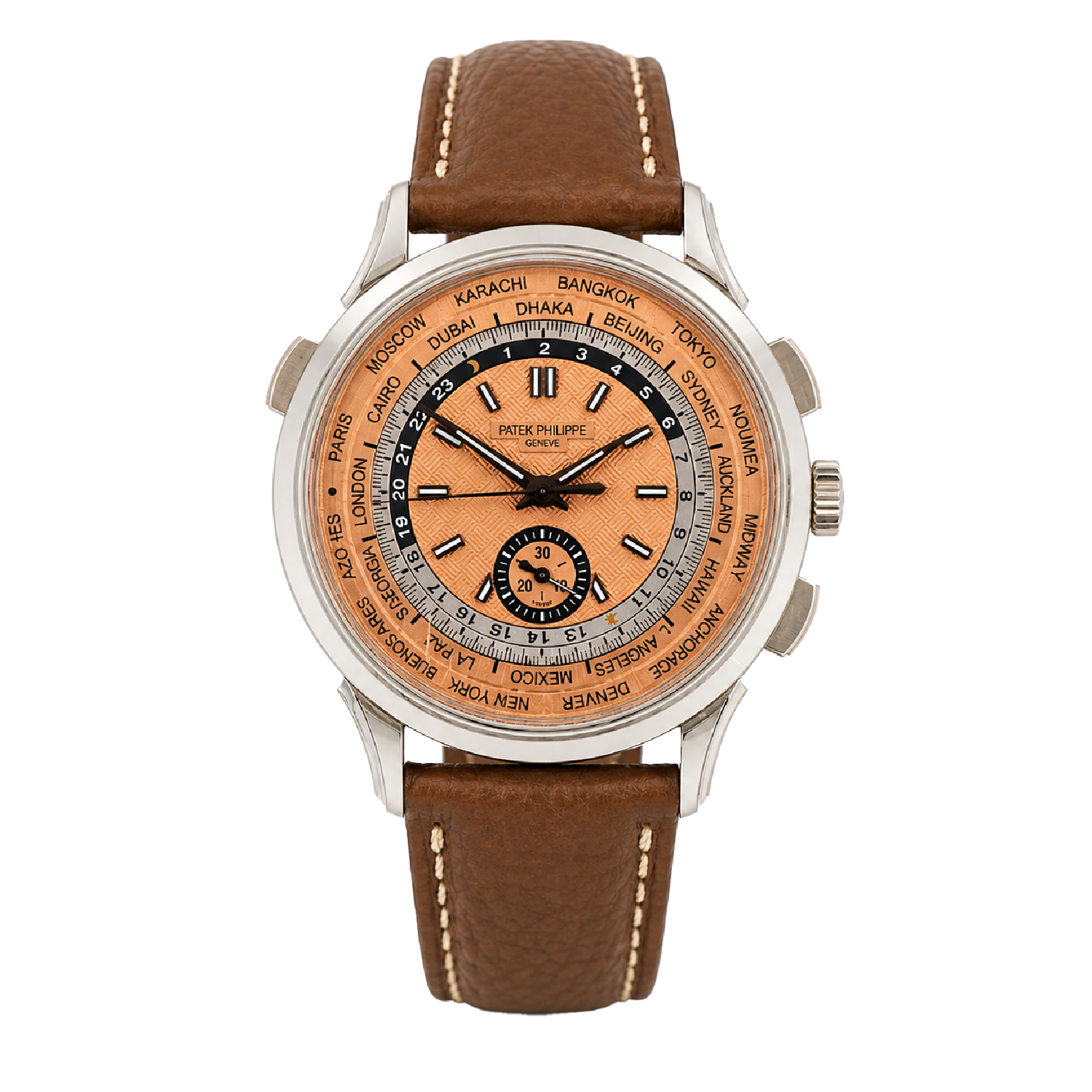 Pre-Owned Patek Philippe 5935A-001 Men's World Time