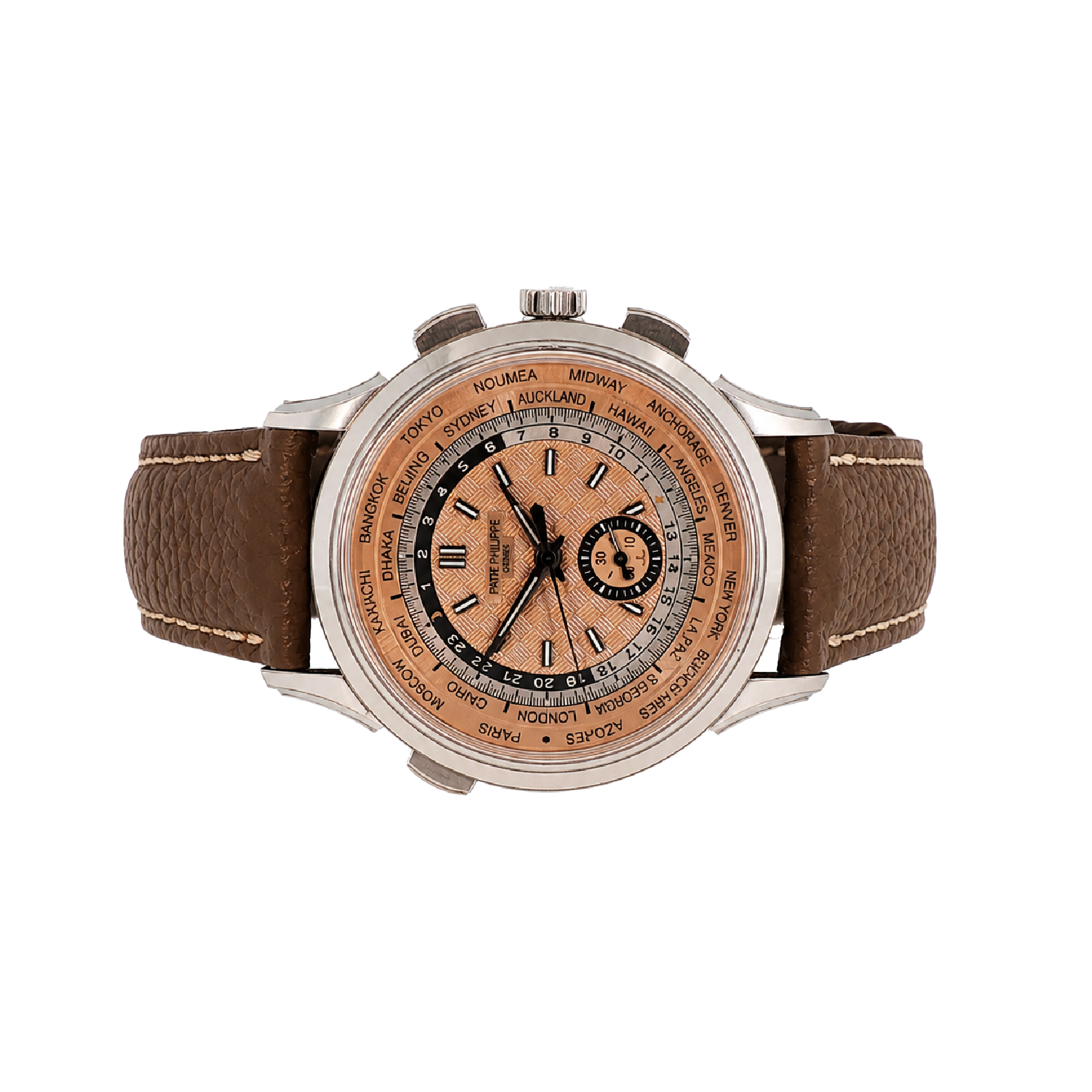 Pre-Owned Patek Philippe 5935A-001 Men's World Time