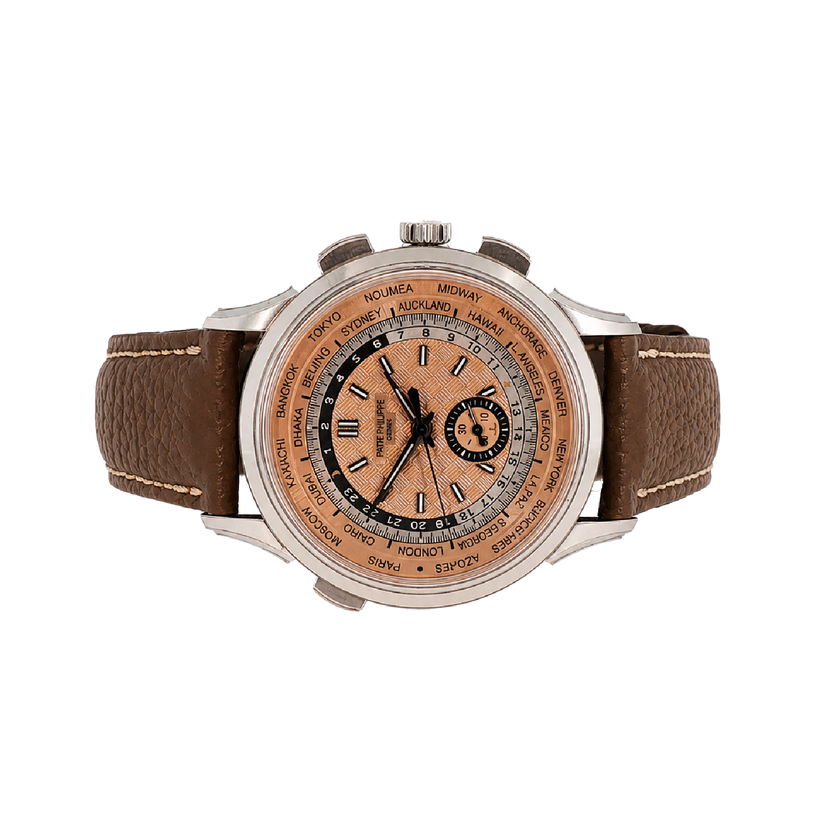 Pre-Owned Patek Philippe 5935A-001 Men's World Time
