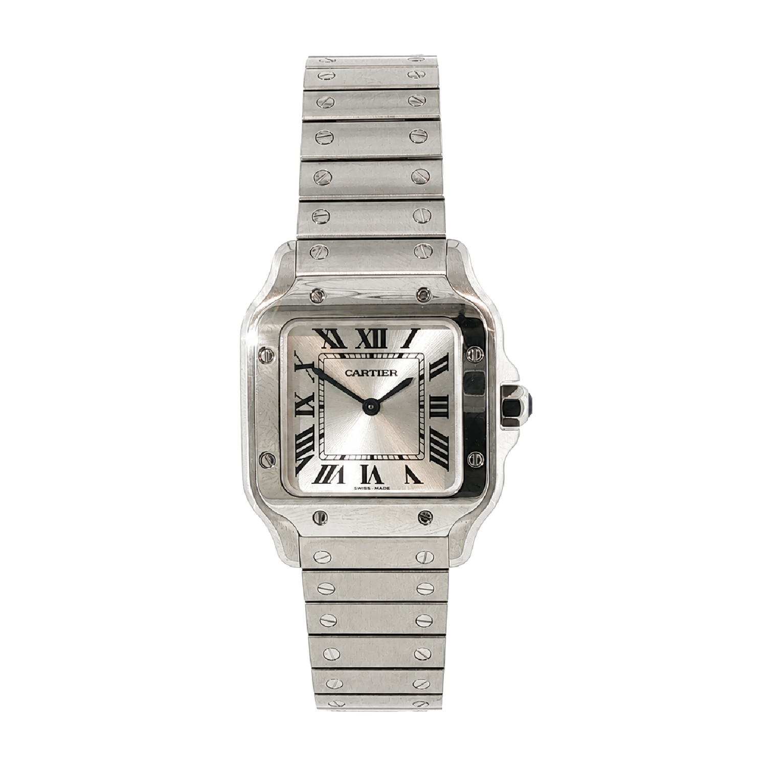 Pre-Owned Santos de Cartier WSSA0082
