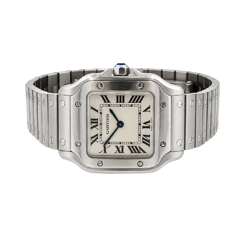 Pre-Owned Santos de Cartier WSSA0082