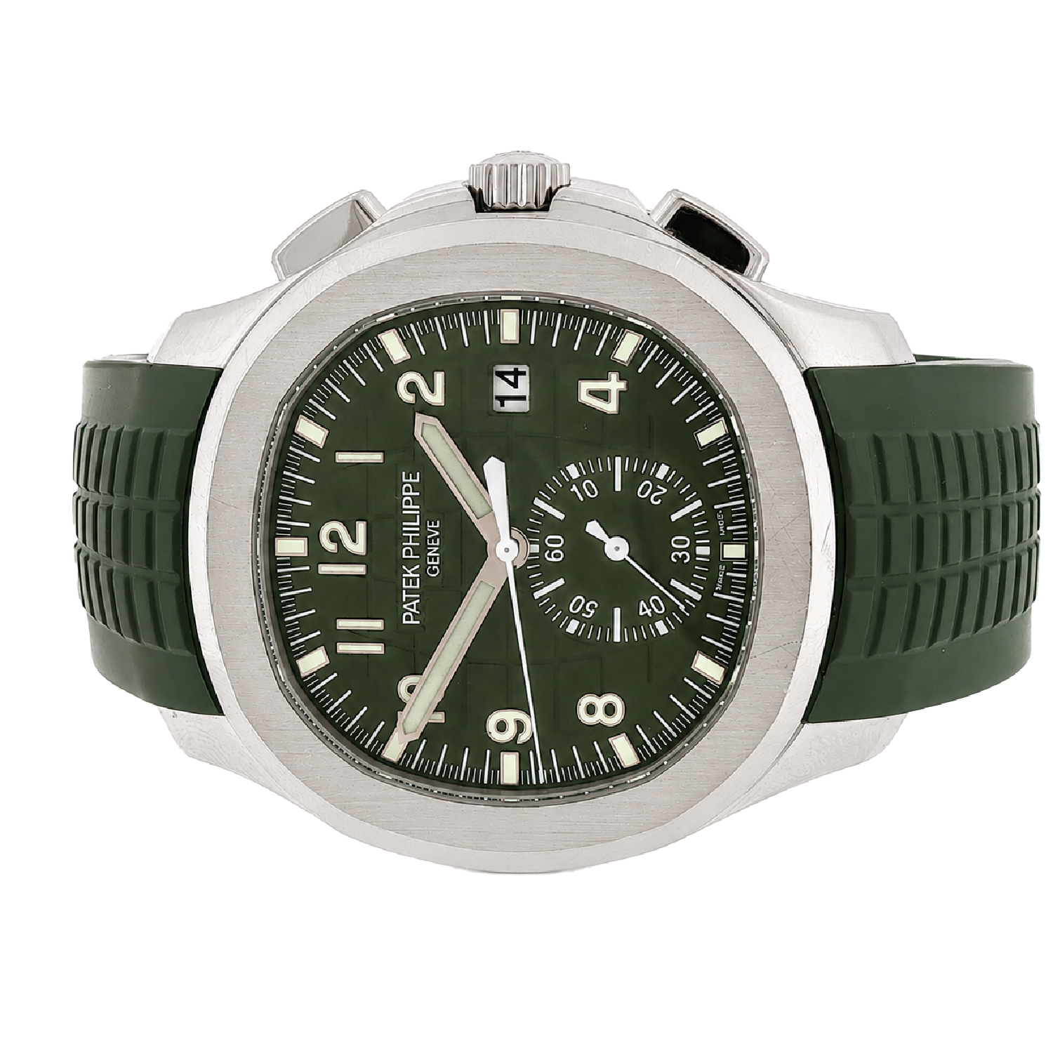 Pre-Owned Patek Philippe 5968G-010 Men's Aquanaut