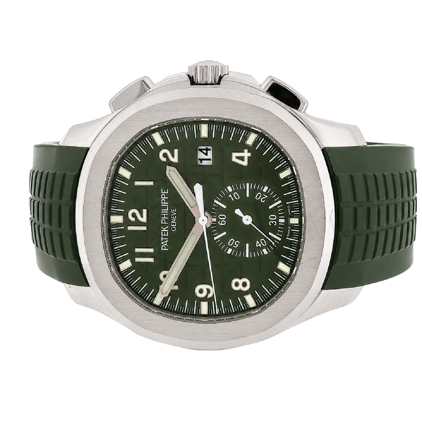 Pre-Owned Patek Philippe 5968G-010 Men's Aquanaut