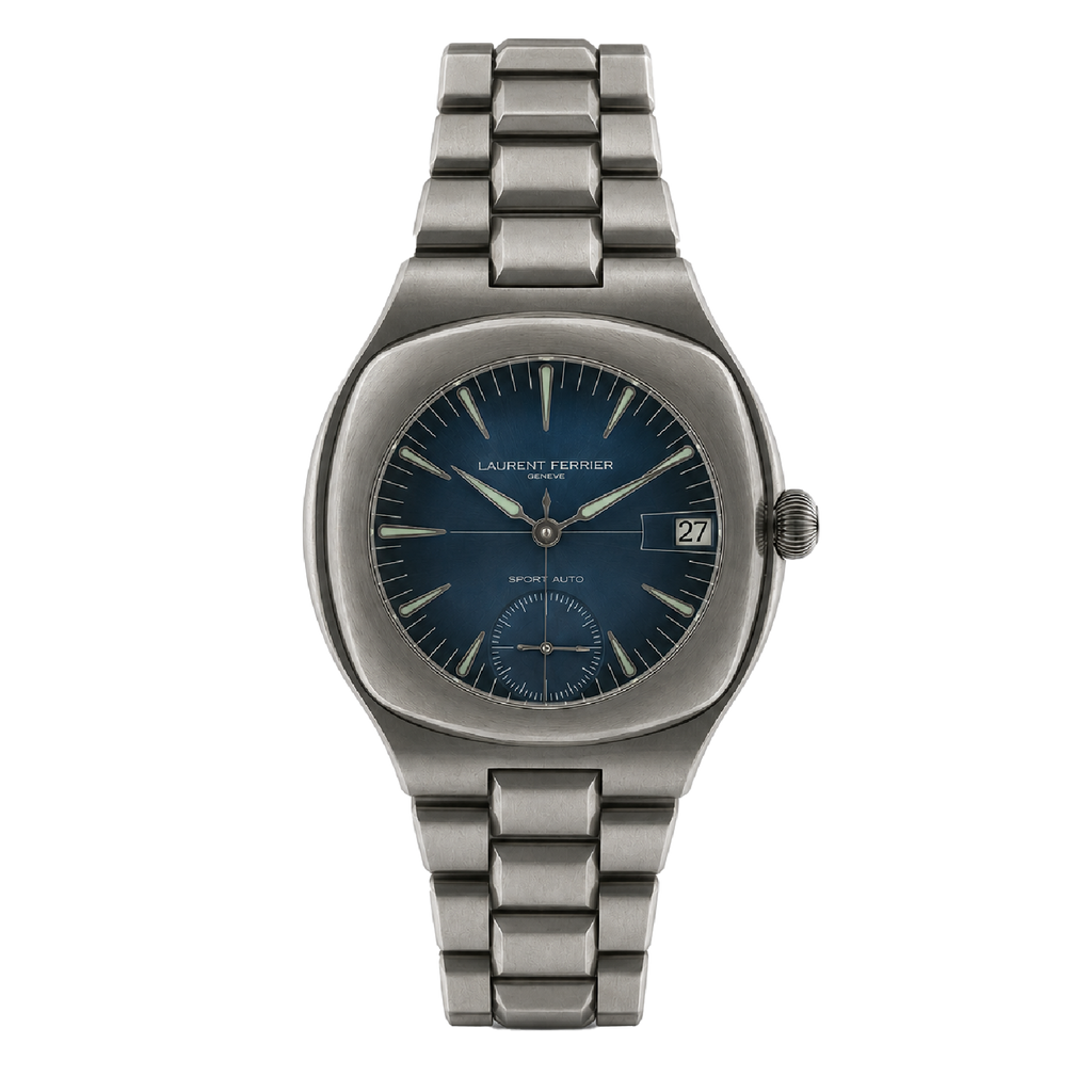 Pre-Owned Laurent Ferrier Sport Auto Blue LCF040.T1.C1GC5