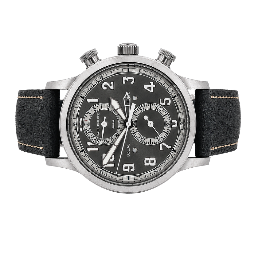 Pre=Owned Patek Philippe 5924G-001 Calatrava Pilot