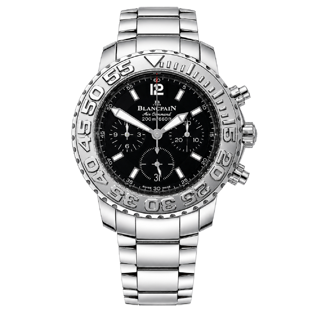 Pre-Owned Blancpain 40MM SS AIR COMMAND Chrono