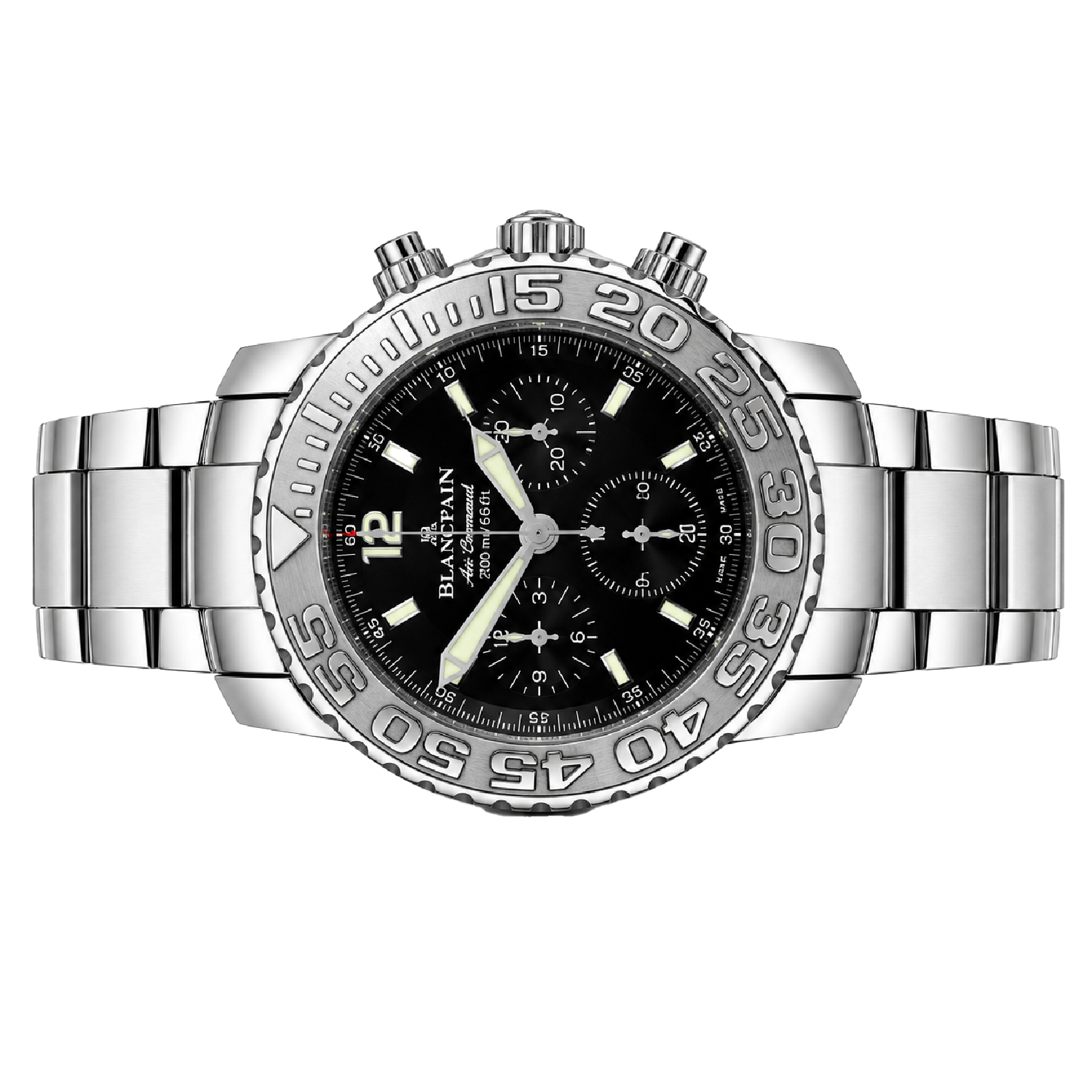 Pre-Owned Blancpain 40MM SS AIR COMMAND Chrono
