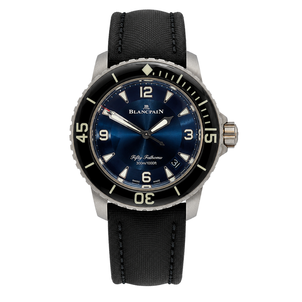 Pre-Owned Blancpain Fifty Fathoms 5015 12B40 O52A