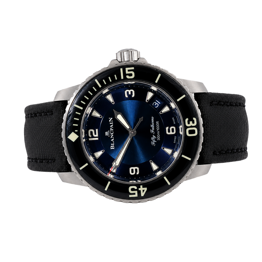 Pre-Owned Blancpain Fifty Fathoms 5015 12B40 O52A